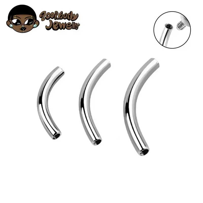 Zoor Body Jewelry - 10 개/몫 ASTM F136 티타늄 내부