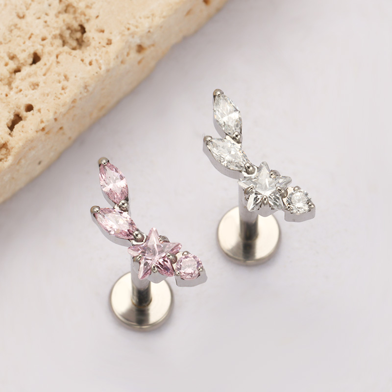 ASTM F136 티타늄 별자리 조개 피어싱 내부 나사 - Zoor Body Jewelry 리뷰 및 가격