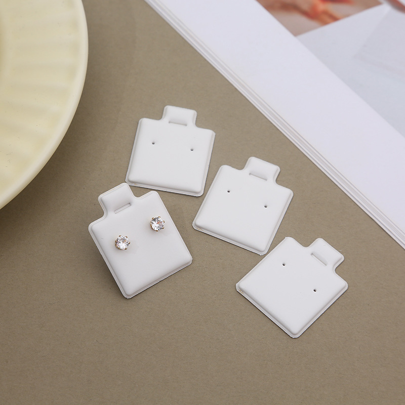 100Pcs 흰색 귀걸이 디스플레이 카드 2.5x3cm - Body Jewelry Display 리뷰 및 가격