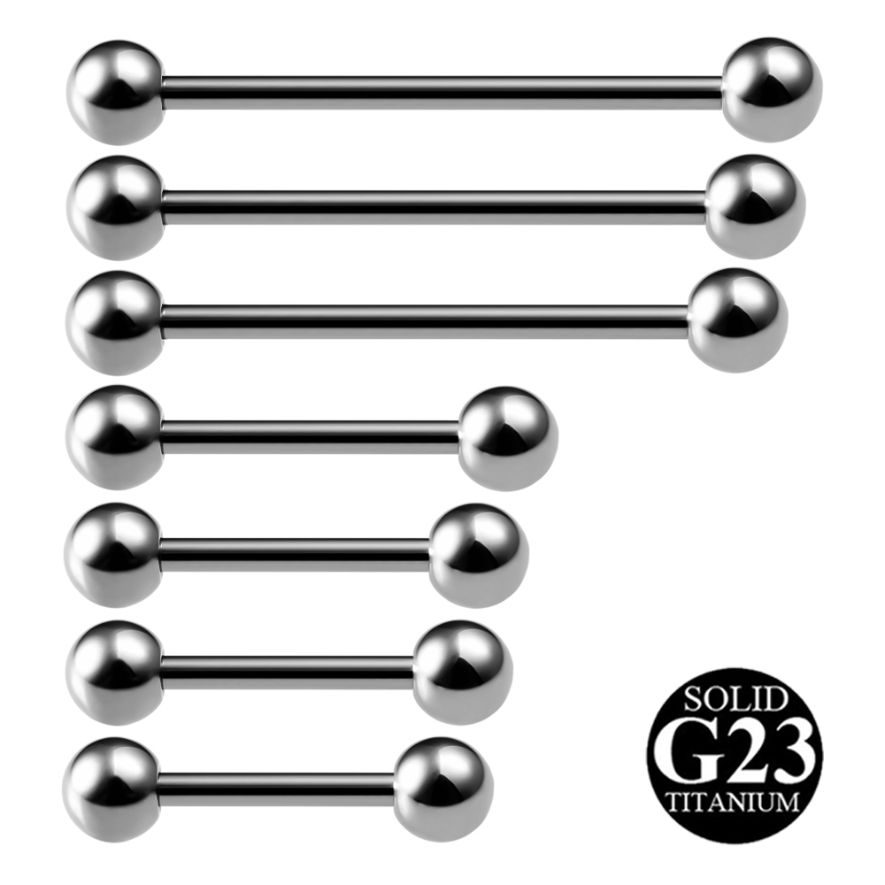 G23 티타늄 혀 피어싱 젖꼭지 바, 이주 나선 바디  - Body Jewelry Industrial 리뷰 및 가격