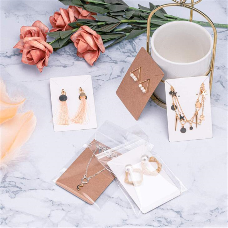 50pcs 6x9cm 사랑으로 수제 목걸이 귀걸이 종이 - Body Jewelry Display 리뷰 및 가격
