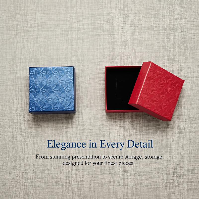 5Pcs 7x7cm 골판지 보석 포장 케이스 종이 선물 - Body Jewelry Display 리뷰 및 가격