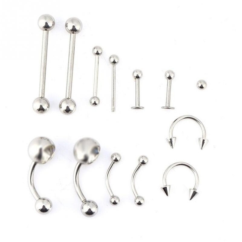 1 세트 일회용 전문 바디 피어싱 도구 키트 피어싱 바 - Body Jewelry Kit 리뷰 및 가격