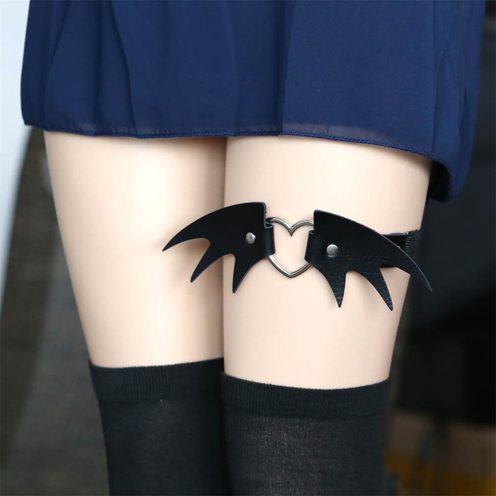2024 신축성 고양이 박쥐 날개 하트 다리 체인 바디 - Body Jewelry Thigh Chain 리뷰 및 가격