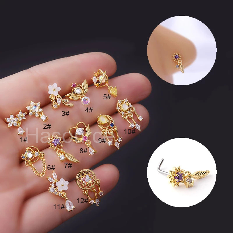 2022 새로운 1Pcs 패션 316L 외과 스테인레스 - Body Jewelry Indian 리뷰 및 가격