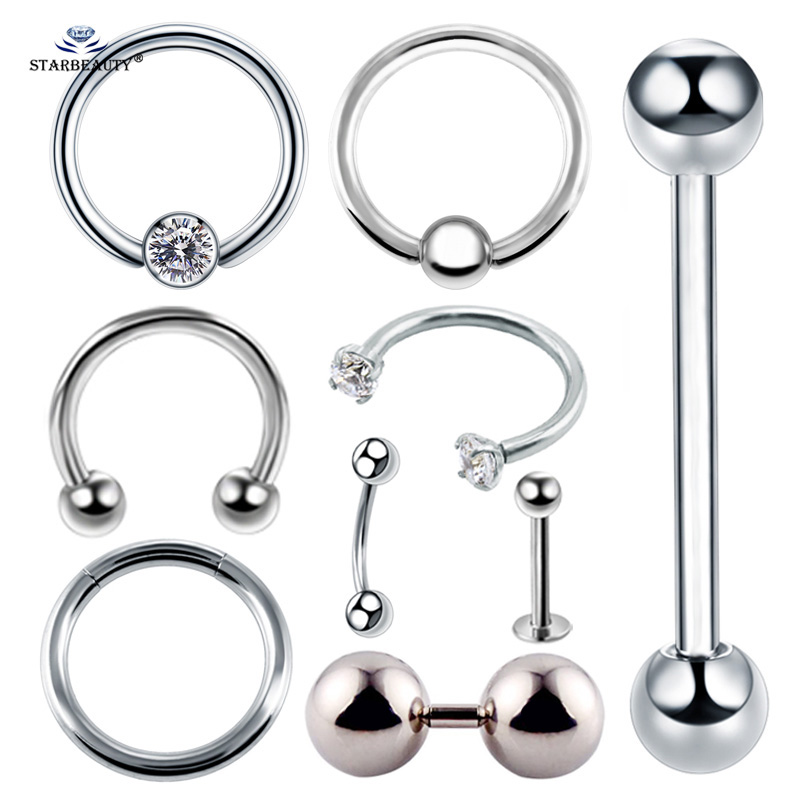 다목적 BCR 얼굴 피어싱 헬릭스 코 링, 섹시한 여성 - Body Jewelry Vch 리뷰 및 가격