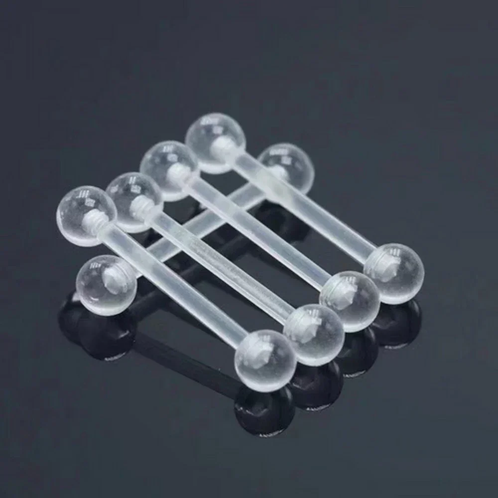 멀티 바 길이 아크릴 바벨 혀 링, 젖꼭지 귀, 산업용 - Body Jewelry Industrial 리뷰 및 가격