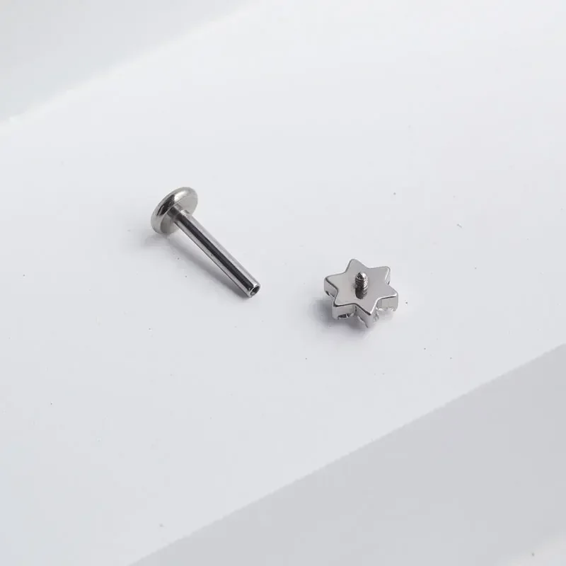 ASTM F136 티타늄 플라워 피어싱 16G 18G  - Zoor Body Jewelry 리뷰 및 가격