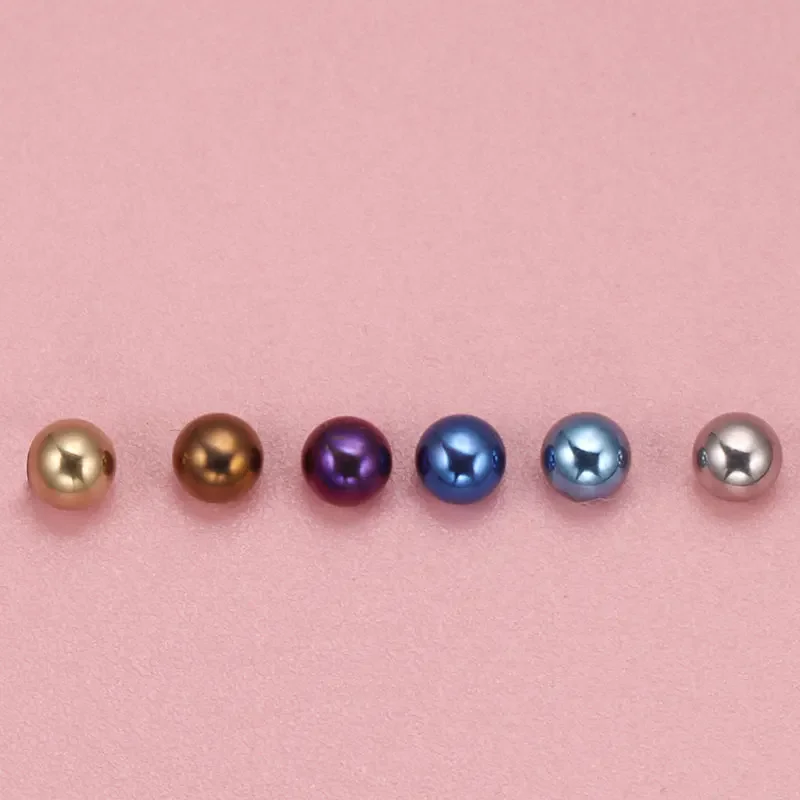 10개 G23 티타늄 외부 나사산 볼형 립 라브렛 바벨 - Body Jewelry Industrial 리뷰 및 가격