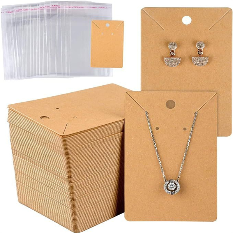 50pcs 6x9cm 빈 목걸이 귀걸이 쥬얼리 카드 - Body Jewelry Display 리뷰 및 가격
