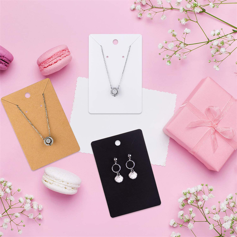 50pcs 6x9cm 빈 목걸이 귀걸이 쥬얼리 카드 - Body Jewelry Display 리뷰 및 가격