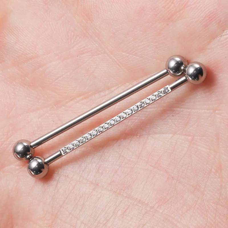 F136 임플란트 등급 티타늄 14G 내부 스레드 산업 - Body Jewelry Industrial 리뷰 및 가격