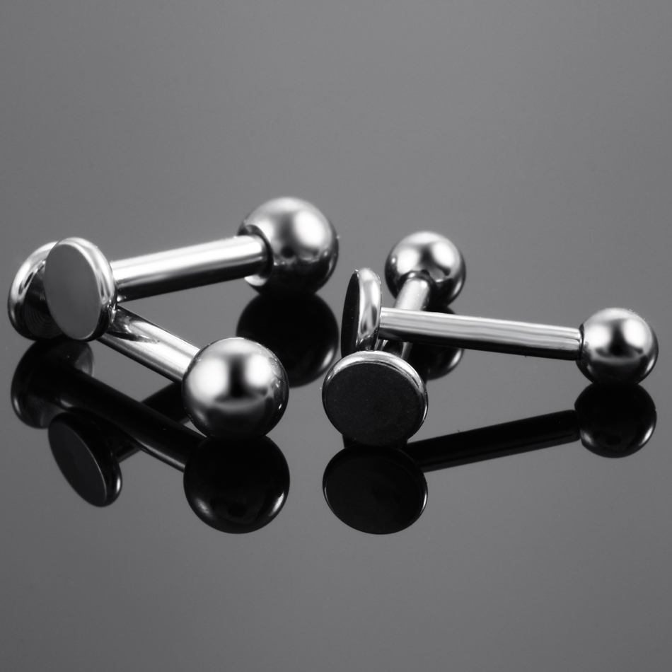 티타늄 외부 및 내부 스레드 피어싱 라브렛 립 스터드  - Zoor Body Jewelry 리뷰 및 가격
