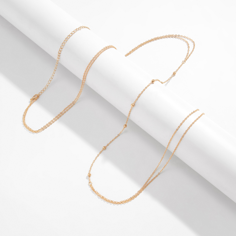 심플한 크로스 체스트 브레스트 벨리 바디 체인 목걸이  - Body Jewellery 리뷰 및 가격