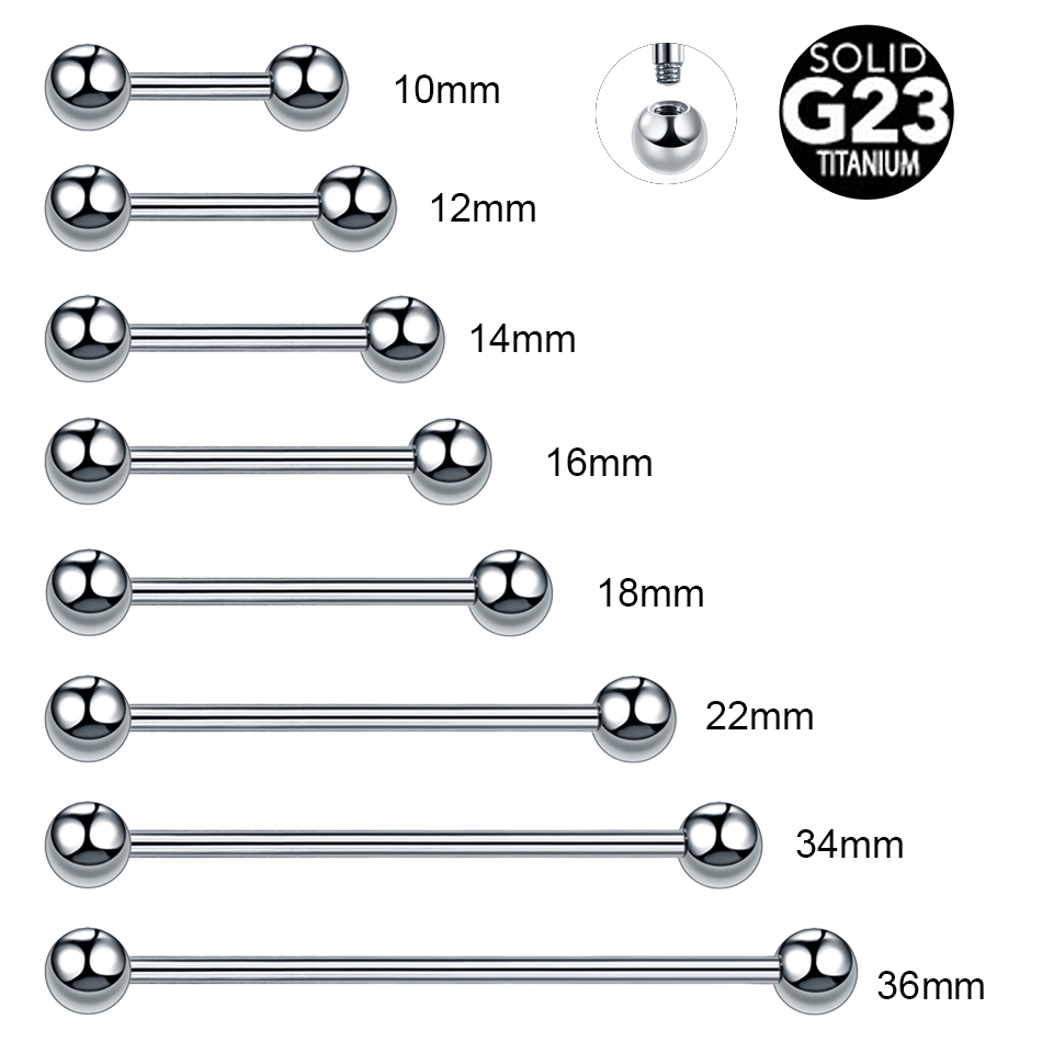 1PC 14G 16G 티타늄 산업용 헬릭스 피어싱 혀  - Body Jewelry Industrial 리뷰 및 가격