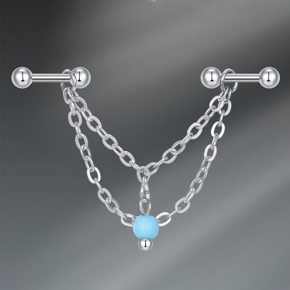 14G 산업용 바벨 연골 귀걸이 바디 피어싱 주얼리 3 - Body Jewelry Industrial 리뷰 및 가격