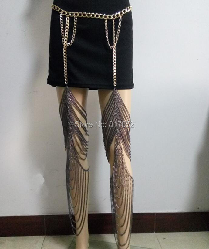 패션 WRB89 여성 골드 컬러 체인, 섹시한 레이어  - Body Jewelry Thigh Chain 리뷰 및 가격