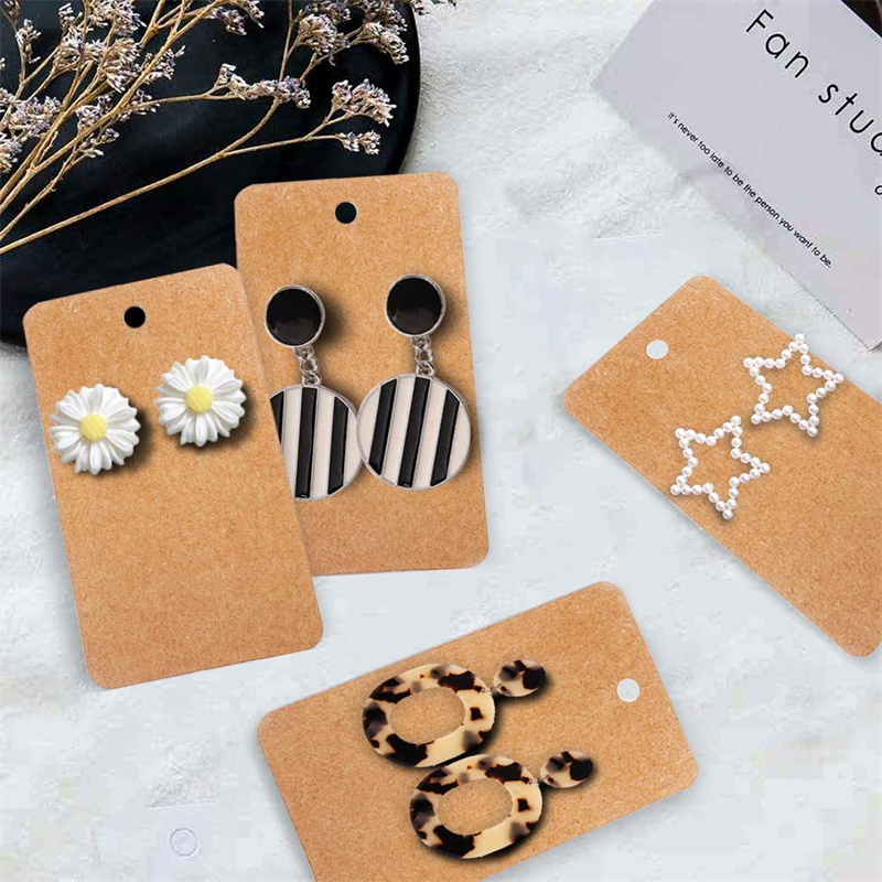 50개 5 * 9cm 사랑 프린트 귀걸이 디스플레이 카 - Body Jewelry Display 리뷰 및 가격